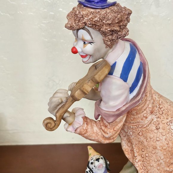 Clown and Puppy Clown Figurine- Da Vinci Collection - Picture 9 of 12